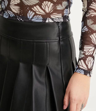 Hari Mini Skirt - Leather