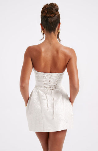 Elenora Mini Dress - White