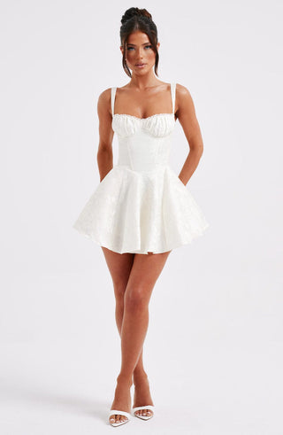 Mini Vestido Emelie - Branco