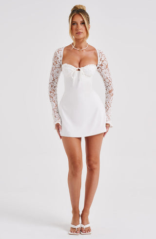 Jacinta Mini Dress - White