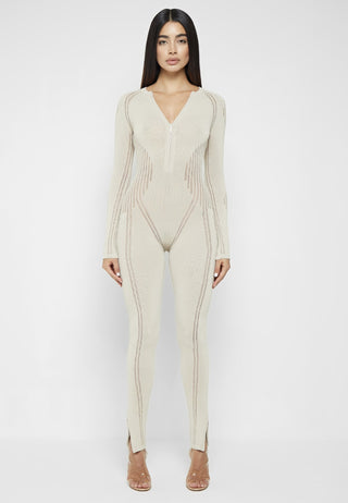 Knitted Contour Jumpsuit